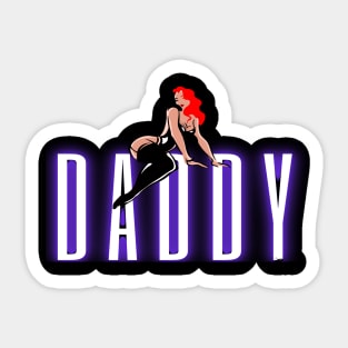 Daddy.Cas w/o Cas Sticker